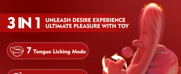 SENSIVO 360° Tongue-Licking Thrusting G‑Spot Vibrator