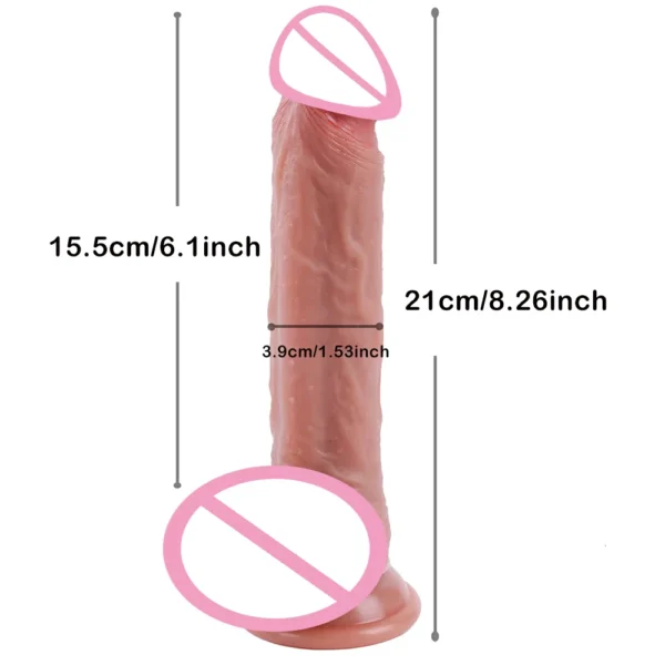 Super Realistic Thick Dildo For Women Masturbation Strong Suction Cup Cock Big Dick Penetration Anal Penis Sexy Adult Sex Toys