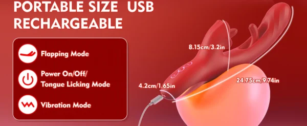 SENSIVO 360° Tongue-Licking Thrusting G‑Spot Vibrator