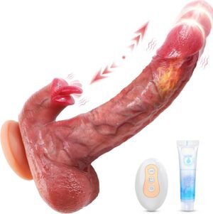 Feel the difference with this ultra-realistic thrusting vibrator. Crafted from CE-certified medical silicone, it mimics lifelike penetration with telescopic thrusts and deep, powerful vibrations. Whether solo or with a partner, enjoy 7+ vibration modes, whisper-quiet motor, and USB recharging. IPX6 waterproof for safe use anywhere. Remote-controlled, body-safe, and packed discreetly—perfect for enhanced G-spot or anal stimulation.