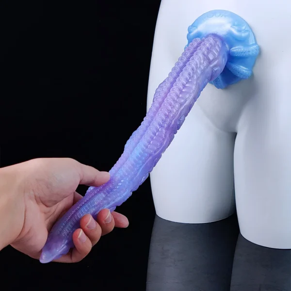 YOCY Super Long Octopus Dildo 25.59 inch Fantasy Dildo With Suction Cup Silicone Tentacle Anal Sex Toy For Women Men