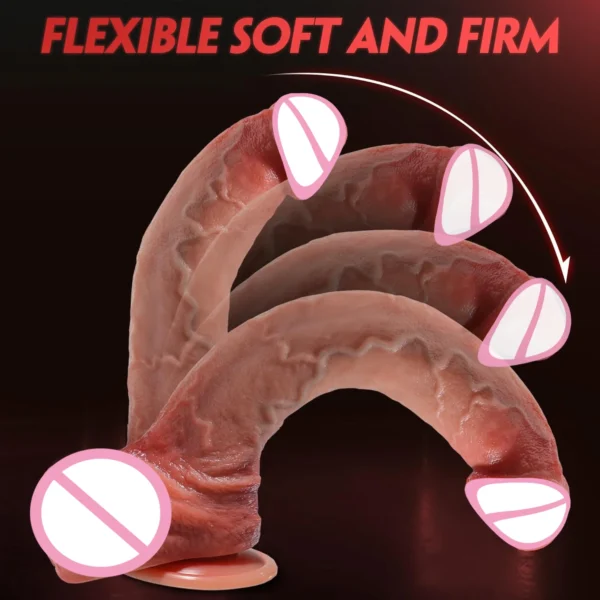 Super Realistic Thick Dildo For Women Masturbation Strong Suction Cup Cock Big Dick Penetration Anal Penis Sexy Adult Sex Toys