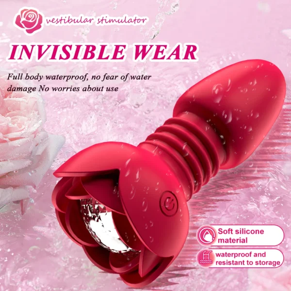 Wireless Telescopic Anal Plug – Vibrating Prostate Massager