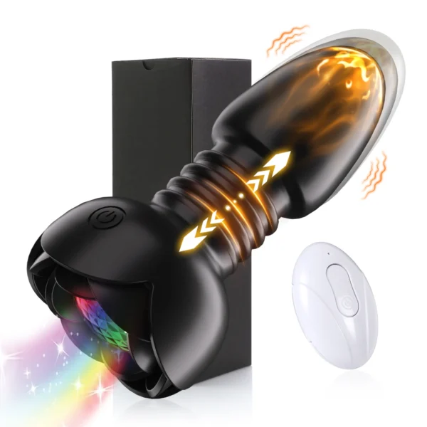 Wireless Telescopic Anal Plug – Vibrating Prostate Massager