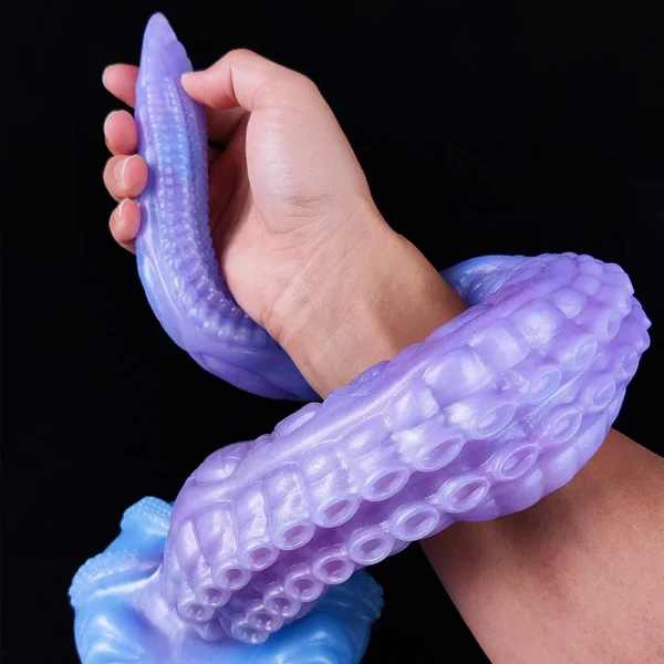 YOCY Super Long Octopus Dildo 25.59 inch Fantasy Dildo With Suction Cup Silicone Tentacle Anal Sex Toy For Women Men