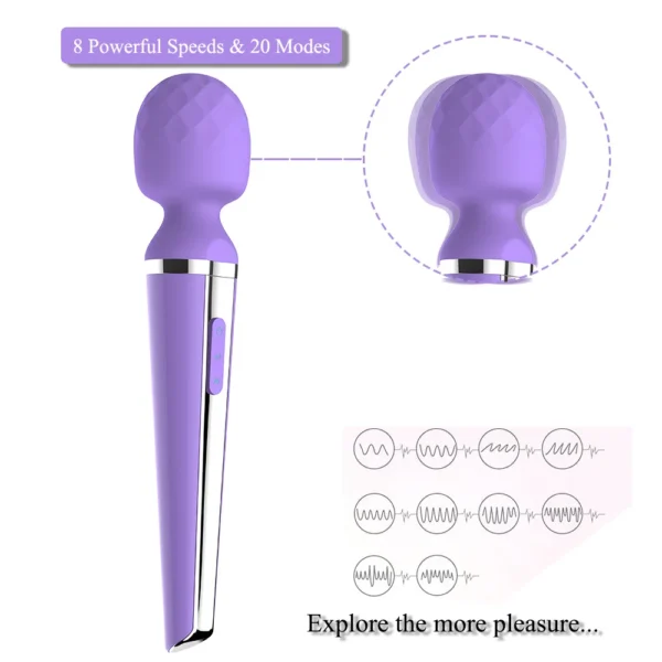 Women’s AV Vibrator | Clitoris & G-Spot Stimulator
