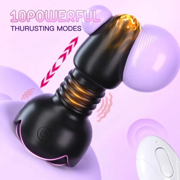 Wireless Telescopic Anal Plug – Vibrating Prostate Massager