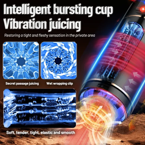 Men’s Electric Masturbator | Automatic Penis Training Sex Toy