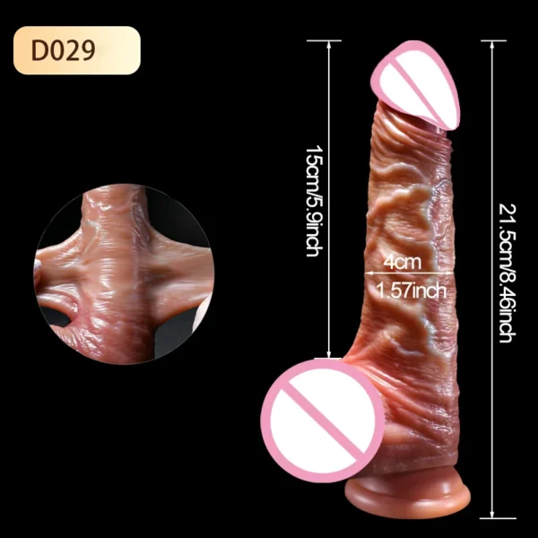 Super Realistic Thick Dildo For Women Masturbation Strong Suction Cup Cock Big Dick Penetration Anal Penis Sexy Adult Sex Toys