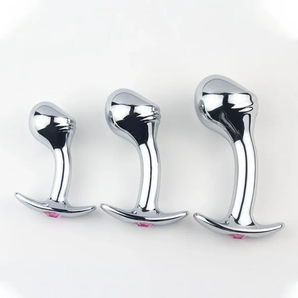 Heavy Stainless Steel Anal Plug Prostate Stimulation Pleasure Metal Expansion Massage Butt Plug Adult Couple Masturbation SexToy
