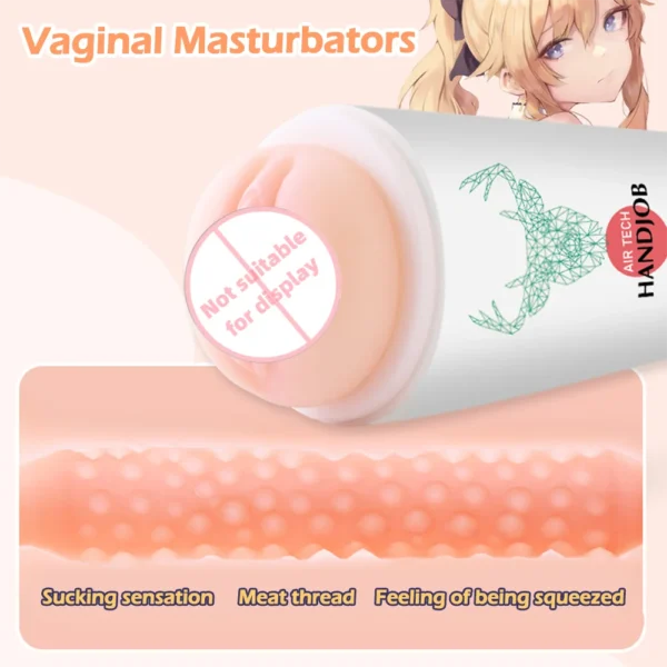 Sexy Sex Toy for Men Realistic Adult Product Male Masturbation Cup Artificial Vagina 3D Manual Pocket Pussy Men’s Masturbator