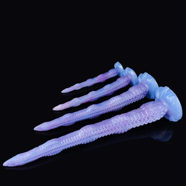 YOCY Super Long Octopus Dildo 25.59 inch Fantasy Dildo With Suction Cup Silicone Tentacle Anal Sex Toy For Women Men