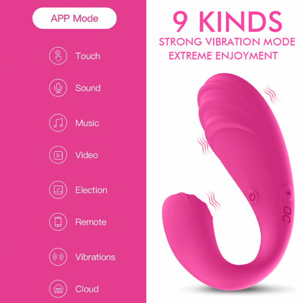 APP Remote Control Women's Dildo Vibrator Vagina G-Spot Dual Stimulation Massager Wearable Underwear Sex Toy