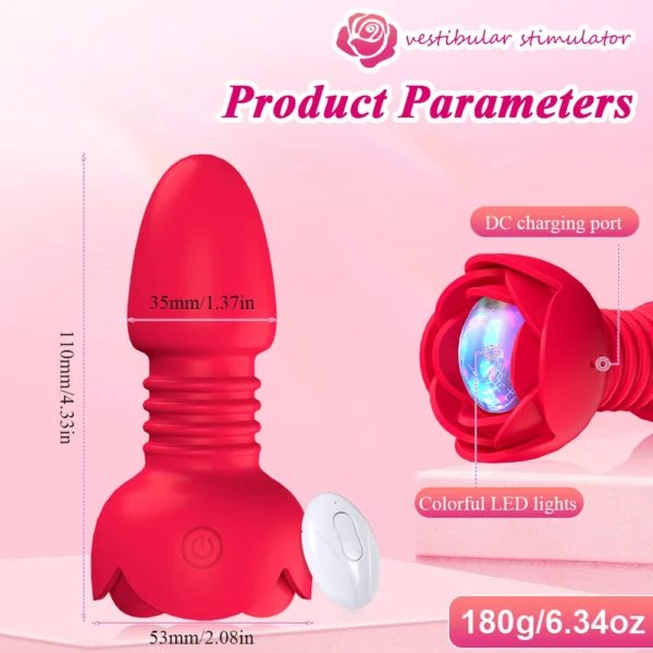 Wireless Telescopic Anal Plug – Vibrating Prostate Massager